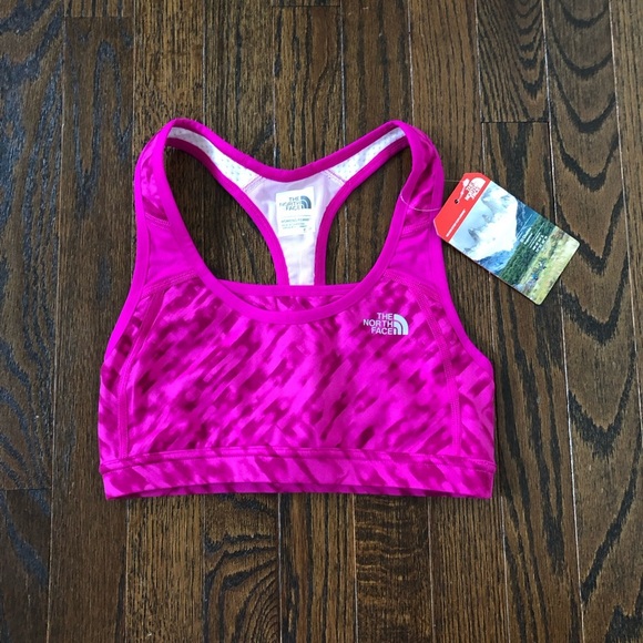 The North Face Other - *NWT* The North Face Women’s S Magenta Stow-n-Go II Wireless Running Sports Bra